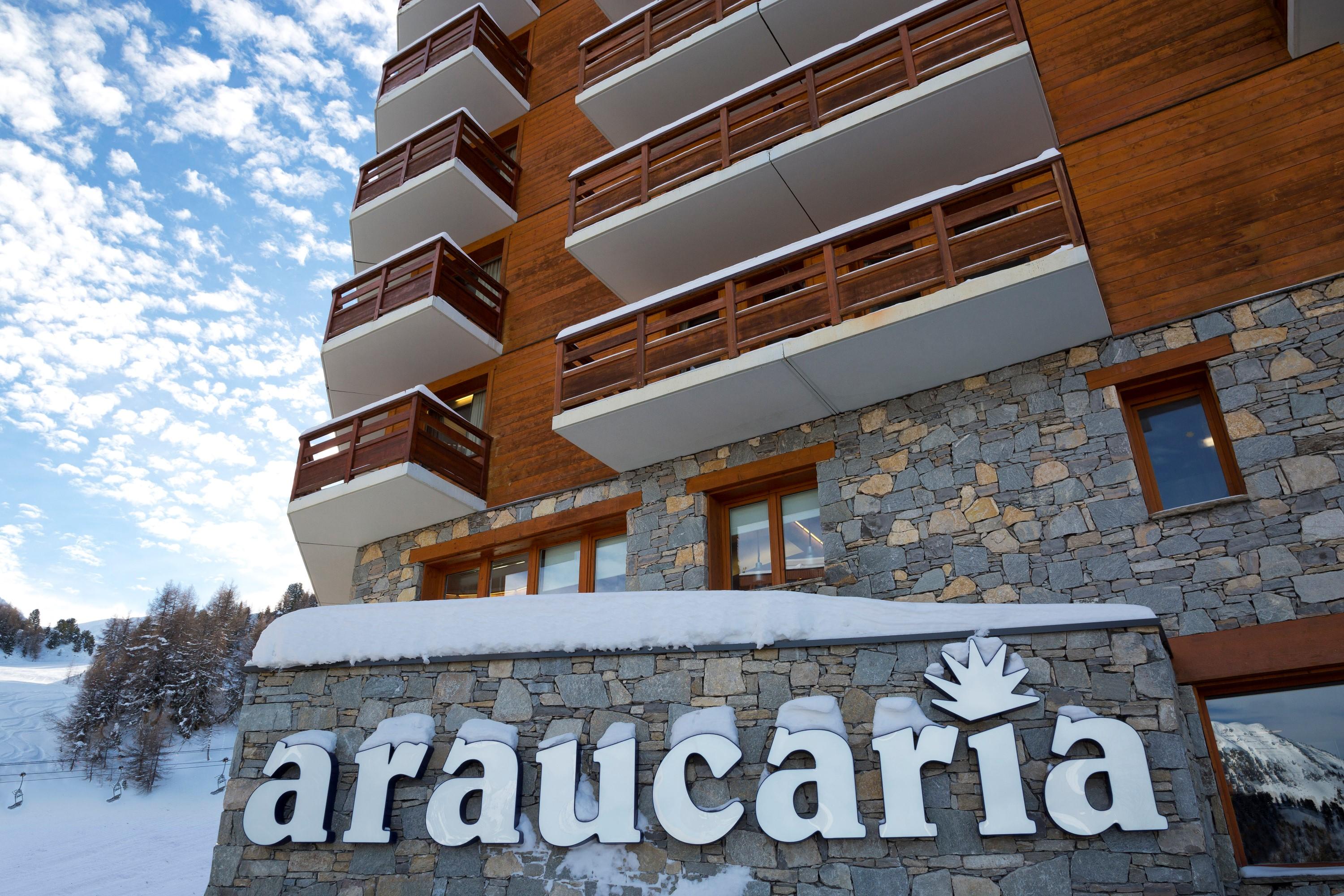 Araucaria Hotel & Spa La Plagne Exterior foto